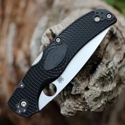 Нож Spyderco Native Chief Satin BD1N Black FRN Фото 8