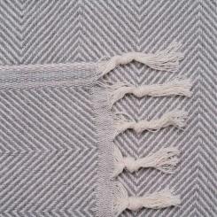Плед Ardesto Summer 100% хлопок серый 140х190 см Фото 9