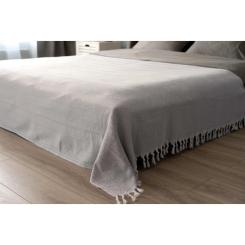 Плед Ardesto Summer 100% хлопок серый 140х190 см Фото 2