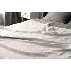 Плед Ardesto Summer 100% хлопок серый 140х190 см Фото 4