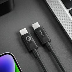 Дата кабель GravaStar USB-C to USB-C 1.5m Фото 1