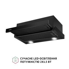 Вытяжка кухонная Perfelli TL 6622 Full BL 1000 LED Фото 3