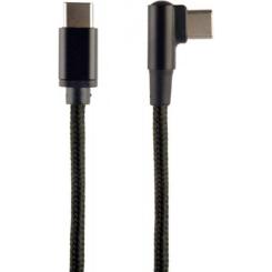 Дата кабель Cablexpert USB-C to USB-C 0,2m angle Фото 1