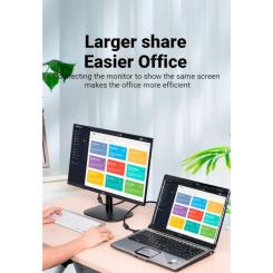 Кабель мультимедийный Vention VGA M to VGA M 1.5m ferrite Фото 8