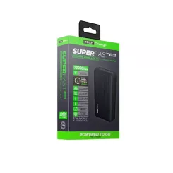 Батарея универсальная TechCharge 20000mAh, PD/18W, QC/3.0 Фото 1