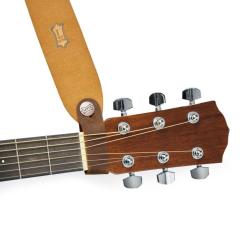 Ремень для гитары Levy's Acoustic Adapter Brown Фото 1