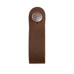 Ремень для гитары Levy's Acoustic Adapter Brown Фото 2