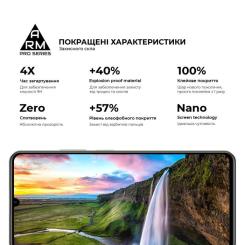 Стекло защитное Armorstandart Pro Realme C63 4G Black Фото 4