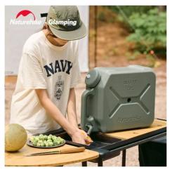 Канистра для воды Naturehike CNH22CJ018 20 літрів темно-зелена Фото 9