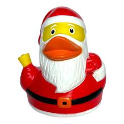 Игрушка для ванной Funny Ducks Утка Санта Фото 1
