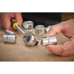Торцевая головка Stanley 1/2", 9 мм, шестигранная Фото 3