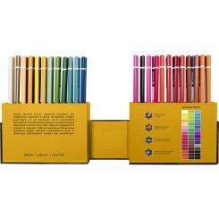 Карандаши цветные Muse Трехгранные 48 цветов Фото 1