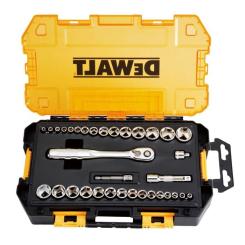 Набор торцевых головок DeWALT 1/4", 3/8", 34 шт. Фото
