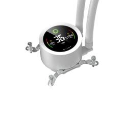 Система жидкостного охлаждения Gamemax IceBurg 360 Digital WH Фото 6