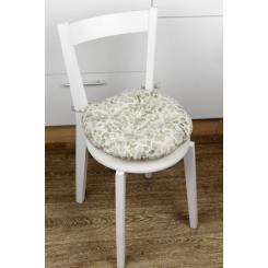 Подушка на стул Прованс Dх40 Тереза листочки Фото 1