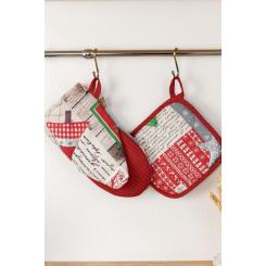 Кухонная прихватка Прованс Merry Christmas 20х20 Фото 3