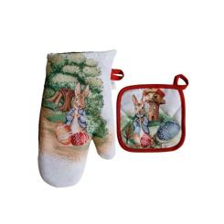 Кухонная прихватка Прованс Рукавичка Галявина 32х16 Фото 2