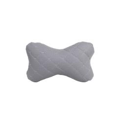 Подушка EVAtech ECO 27х16 см сіра з сірою ниткою Фото