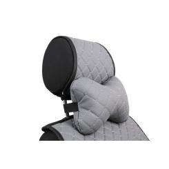 Подушка EVAtech ECO 27х16 см сіра з сірою ниткою Фото 8