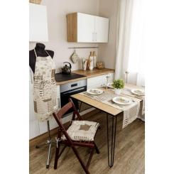 Фартук Прованс Печворк беж Фото 3