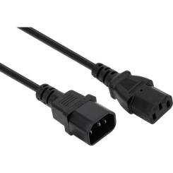 Кабель питания Vinga C13 to C14 3.0m 1mm2 Фото