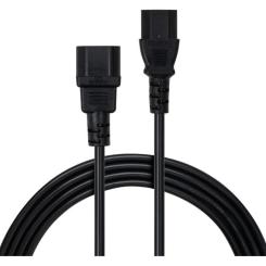 Кабель питания Vinga C13 to C14 3.0m 1mm2 Фото 1