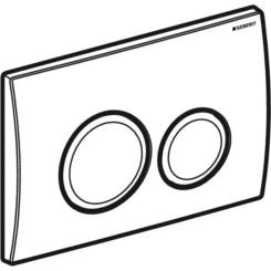 Панель смыва Geberit Delta20 білий Фото 1