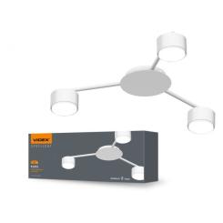 Светильник точечный Videx під лампу 3xGX53 накладний Білий Фото