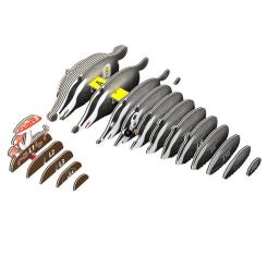 Пазл Eugy 3D Зоопарк Барсук Фото 2