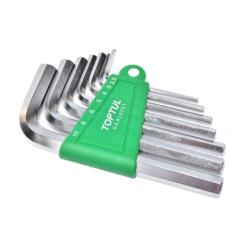 Ключ Toptul шестигранный Г-обр. 2,5-10мм 7шт. Фото 1