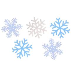 Гирлянда бумажная YES! Fun Сніжинки 10 фігурок 3 м Фото 1