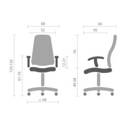 Кресло игровое Аклас Харлі R OT-R299H Бежеве Фото 11