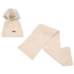 Шапка детская Na з шарфом Фото