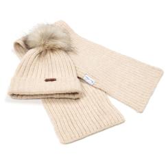 Шапка детская Na з шарфом Фото 2