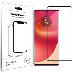 Стекло защитное BeCover Motorola Edge 50 Fusion Black Фото