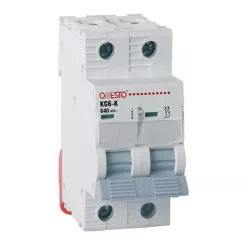 Автоматический выключатель ONESTO 2п С 40А MCB 6kA (KC6-K) Фото