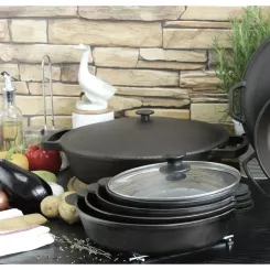 Сковорода Brizoll Monolith чавунна 260х60 мм Фото 6