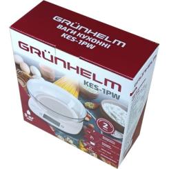 Весы кухонные Grunhelm KES-1PW Фото 5