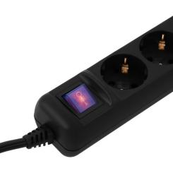 Сетевой удлинитель 2E 2E-U05ES15M10BK Фото 3
