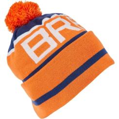 Шапка Brain з помпоном 56 Blue/orange Фото 2