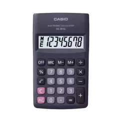 Калькулятор Casio HL-815L-BK-W-GP, черный Фото