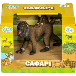Фигурка Kids Team Сафарі самка Мандрил із дитиною Фото 1