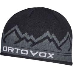 Шапка Ortovox Peak Beanie black raven - чорний Фото