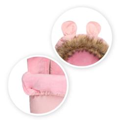 Зимний конверт MoMi Sleeping bag pink Фото 2
