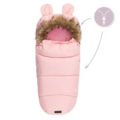 Зимний конверт MoMi Sleeping bag pink Фото 5