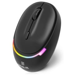 Мышка REAL-EL RM-440W Wireless/Bluetooth Black Фото 1