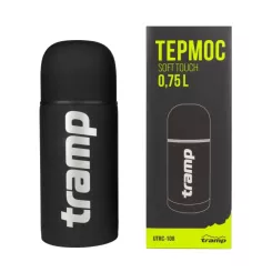 Термос Tramp Soft Touch 0.75 л Black Фото 2