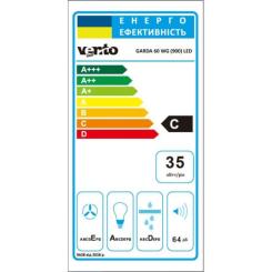 Вытяжка кухонная Ventolux GARDA 60 WG (900) LED Фото 7