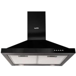 Вытяжка кухонная Ventolux LAZIO 60 BK (1000) LED Фото