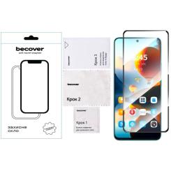 Стекло защитное BeCover Infinix Hot 50 Pro (X6881) Black Фото 3